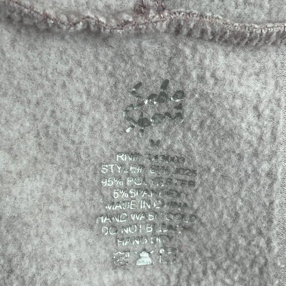 Soho Sports Hooded Jacket Womens Medium Pink Full Zip Long Sleeve Pockets - Picture 2 of 8